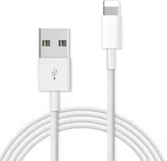 USB-A to Lightning 充電ケーブル 約1メートル ホワイト