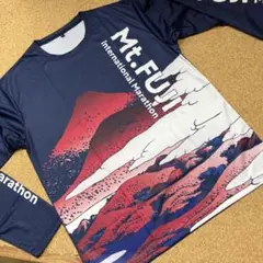 外国のお土産に　未使用品　Mt. FUJI 長袖シャツ(L)