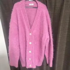 LOWRYS FARM シャギーカーディガンロング