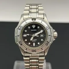 【稼働品】SEIKO SCUBA 200m ダイバーズウォッチ メンズのサムネイル