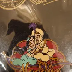 ディズニー　アラジン　ジャスミン　ウォルト生誕　100周年　ピンバッジ　新品