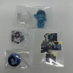 ヒロアカ　アクスタ　缶バッジ　ステッカー　キーホルダー　飯田天哉4個セット