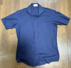 ORIHICA メンズ　ネイビー　ポロシャツ　半袖