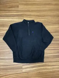 Champion リバースウィーブ ハーフジップスウェット②
