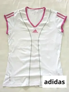 【美USED】adidas 半袖 スポーツウェア Tシャツのサムネイル
