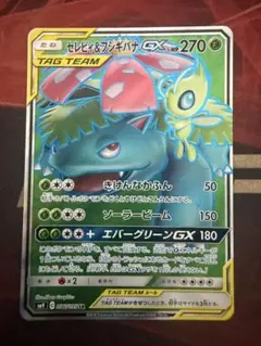 セレビィ&フシギバナGX SR サン&ムーン 拡張パック タッグボルト キラ …のサムネイル