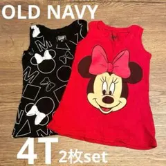 OLD NAVY オールドネイビー　ミニータンクトップ　二枚セット　4T 100のサムネイル