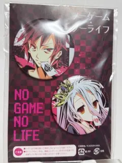 ノーゲーム・ノーライフ】白 コミケ 85 配布 ミニキャラ 缶バッジ