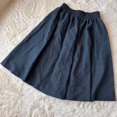 OLIVE de OLIVE❤︎ブルー系　【M】フレアスカート　リバーシブル