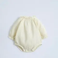 〈 水通しのみ 〉ZARA ザラ テクスチャーボディースーツ セレモニー 新生児