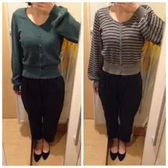 2点セット♡ウエスト丈カーディガン