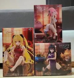 To LOVEる-ダークネス Desktop Cute フィギュア ３個セット