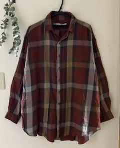 niko and…☆チェック 長袖シャツ Lサイズ 薄手 羽織りにも