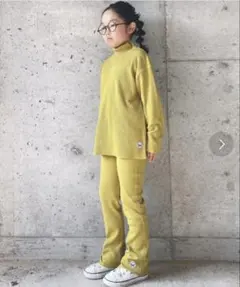 CIAOPANIC TYPY キッズ　あったかリブモックネックTee