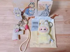 【正規品】POPMART ラブブ ぬいぐるみ イニシャルラブブ Fセット♡