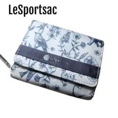 LeSportsac　レスポートサック　三つ折り財布　コンパクト　花柄