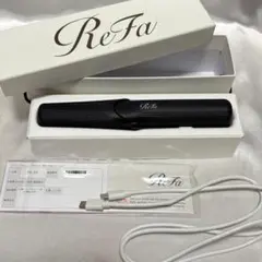 ReFa ヘアアイロン フィンガーアイロン ブラック