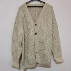 古着　ビンテージ　ニット　カーディガン