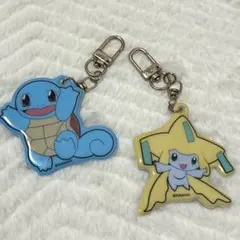 コンブチャ ポケモンキーホルダー ジラーチ ゼニガメ