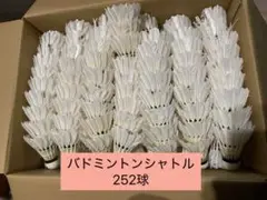 バドミントンシャトル ノック球　252球 セット