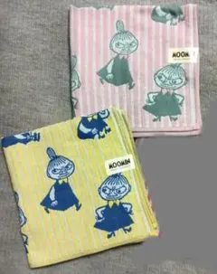たんたん様 新品 MOOMIN リトルミィ ガーゼハンカチ