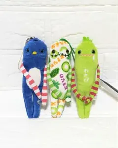 モケケ ぬいぐるみ マスコット 3体セット
