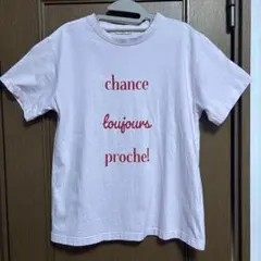 サマンサモスモス　【UVカット】スラブ天竺ロゴプリントTシャツ　フリーサイズのサムネイル