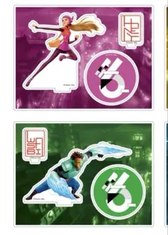 Disney ベイマックスHappyくじ F賞 アクリルスタンド　2点セット