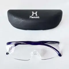 Hazuki ハズキルーペ 紫 ラメ 本体 ケース付き - メルカリ