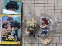 未開封ヒロアカ FiguTTO ふぃぎゅっと 爆豪勝己 轟焦凍 2点セット