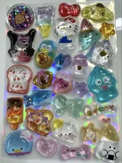 おすそ分けシール　立体シール