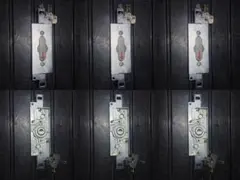 BXカネシ】文化シャッター錠 旧型 B1045 鍵2本付 廃盤・希少 未使用 