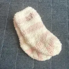 新品　ジェラートピケ　キッズ&ベビー　ベビモコカラフルボーダーソックス　9〜11