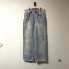 ZARA バギーデニム ACNE JADED LONDON バレンシアガ ZARA wide-leg デニムパンツ acne balenciaga バギー - メルカリ