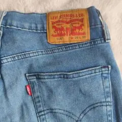 Levi's 514 ダークブルーストレートデニム W29L32
