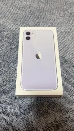 【美品】iPhone 11 128GB パープル SIMフリー 箱付き