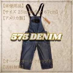 【575 DENIM】未着品 / 575デニム オーバーオール FL-001
