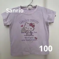 ￼ hello kitty ￼半袖Tシャツ　ピンク　100￼㎝