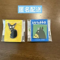 となりのトトロ ジブリがいっぱいピンズ トトロ ピンバッジ　魔女の宅急便　2点