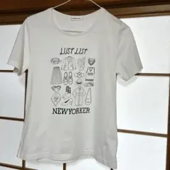 NEWYORKER LUST LIST 半袖Tシャツ ホワイトのサムネイル