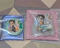 鬼滅の刃　TOGO岡山　炭治郎アクスタ缶バッジ