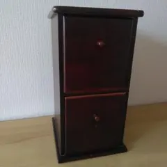 木製小物収納ボックス 2段