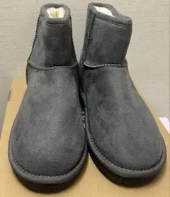 新品未使用　神戸レタス　kobelettuce ムートンブーツ　Lサイズ　グレー