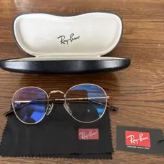 【美品】Ray-Ban レイバン RB3582V 2943 ラウンド 眼鏡
