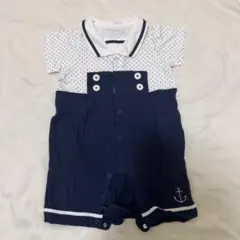 bebe reduction マリン風 ロンパース