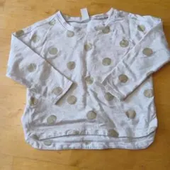 OLD NAVY ゴールドドット トレーナー XS