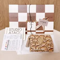 極美品】ATAO チェス 手のひらサイズのミニ財布 ダークブラウン - メルカリ