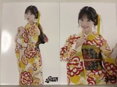 きゅーすと　生写真　振袖衣装　トクポ　川本笑瑠