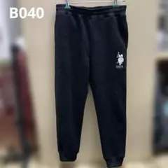 USPA スウェットパンツ ブラック