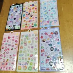 BONBON DROP 立体シール 6シートセット
